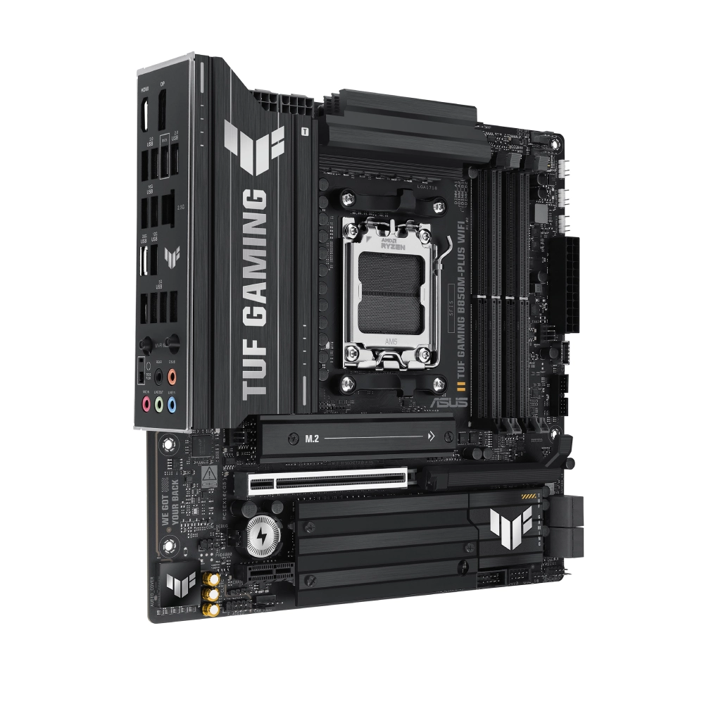 Asus Motherboard TUF Gaming  B850M-Plus WIFI DDR5 For AMD view 3